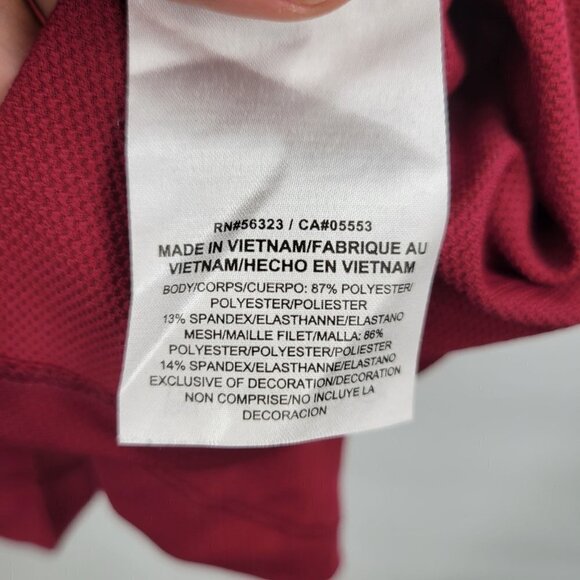 Nike Dri-Fit Lacrosse Power Tank Top Crewneck Jersey Stretch Mesh Small Womens - Picture 5 of 10